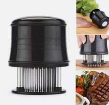 Stainless Steel Meat Hammer Pin Tender Needle Kitchen Cook Steak Tenderizer Tool