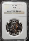 1962 Franklin Half Dollar Proof PF69 NGC