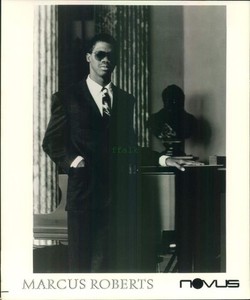 Press Photo: MARCUS ROBERTS 8x10 B&W