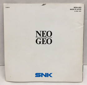 Samurai Shodown II 2 NEO GEO AES Complete CIB US Version NEOGEO Tested & WORKING