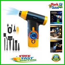 Eco-Friendly Cordless Air Duster - Rechargeable 150,000 RPM for All Your Needs