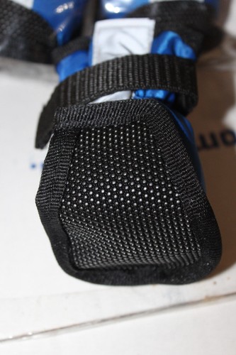 Fashion Pet Blue Polyester Boots Small new - Picture 3 of 3