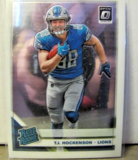 T.J. Hockenson #171 (RC) - 2019 Panini Donruss Optic - Rated Rookie