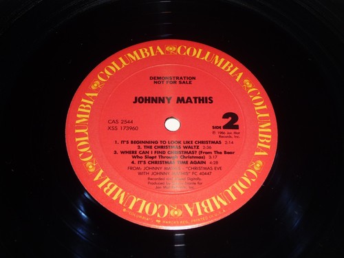 Johnny Mathis and Henry Mancini - HOLLYWOOD MUSICALS Special Radio Sampler - NM - Picture 6 of 10