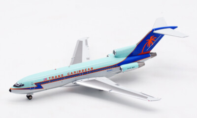 Inflight TRANS CARIBBEAN FOR BOEING B727-100 N530EJ 1:200 Plane Pre-built Model