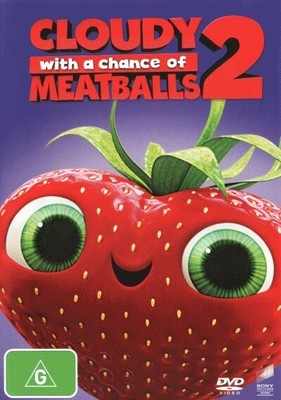 Cloudy With a Chance of Meatballs 2 DVD | Region 4 & 2