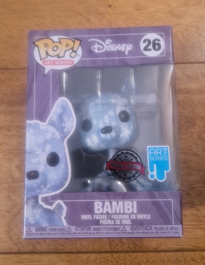 Pila Dura Bambi Funko 55671 Serie De Artistas Pop (Edición Especial)