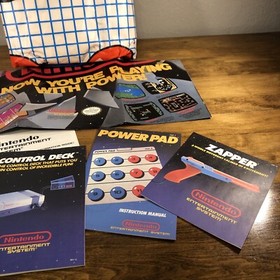 Nintendo NES Power Pad Floor Mat NES-028 Box