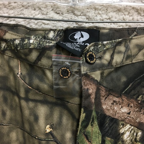 NEW Mossy Oak Pants 3XL Adult Green Realtree Camo Cargo Trouser Hunting Mens - Picture 4 of 14