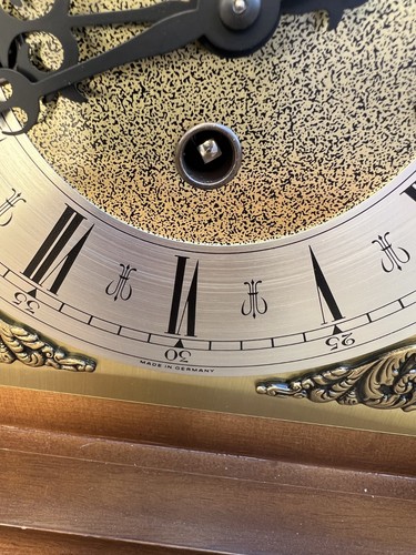 Bulova Tempus Fugit Westminster Carillon Mantello Orologio con Chiave, Manuale (340-020) Funzionante - Foto 7 di 12