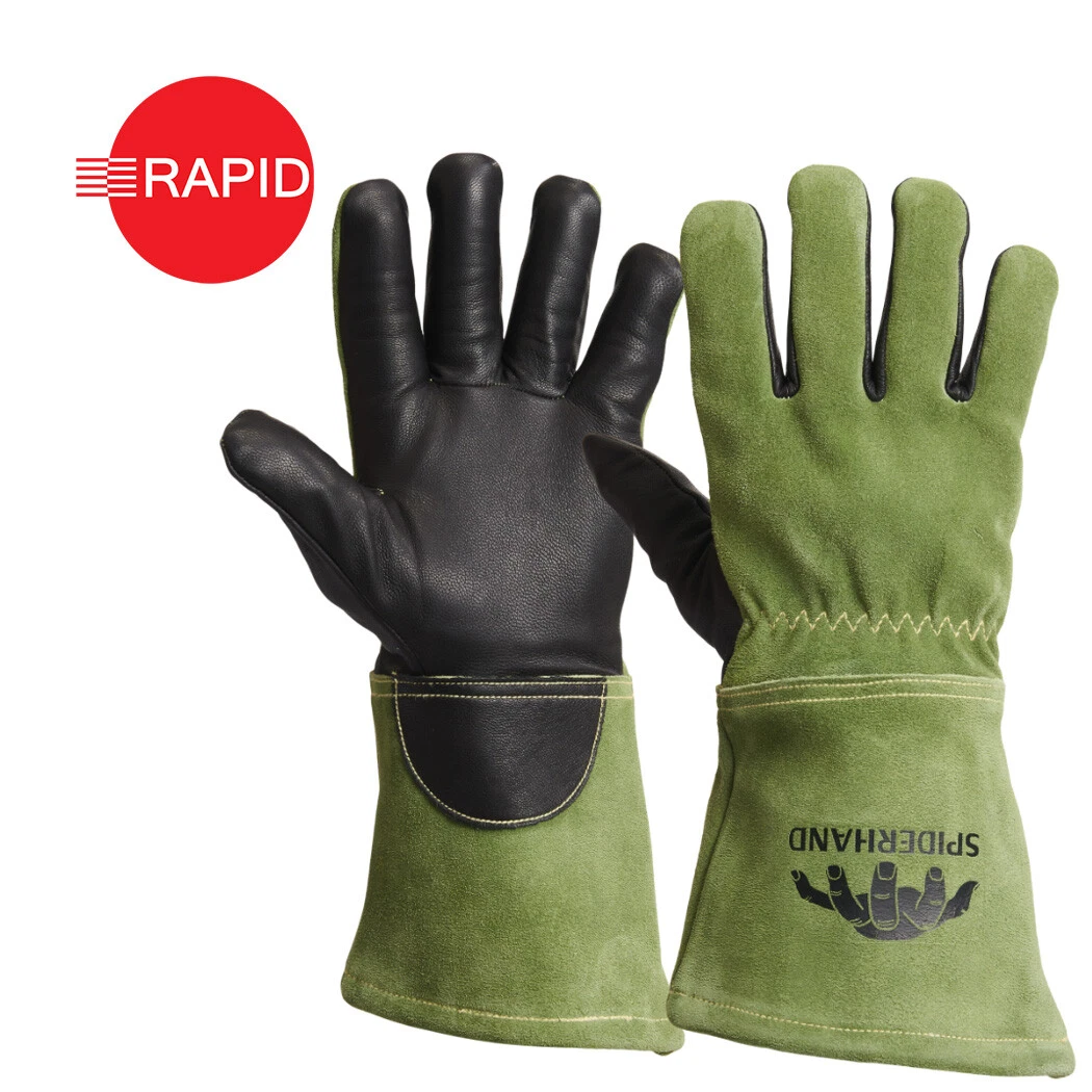 Gants de soudage Spiderhand Supreme Goat Palm Vache dos Mig (paire)