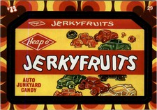 WACKY TRADING  CARD  JERKYFRUITS   #  29    FREE SHIPPING  