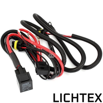 12V HID Xenon KIT Umbausatz Kabelbaum Relais 40A Universal Anti Flackern NEW