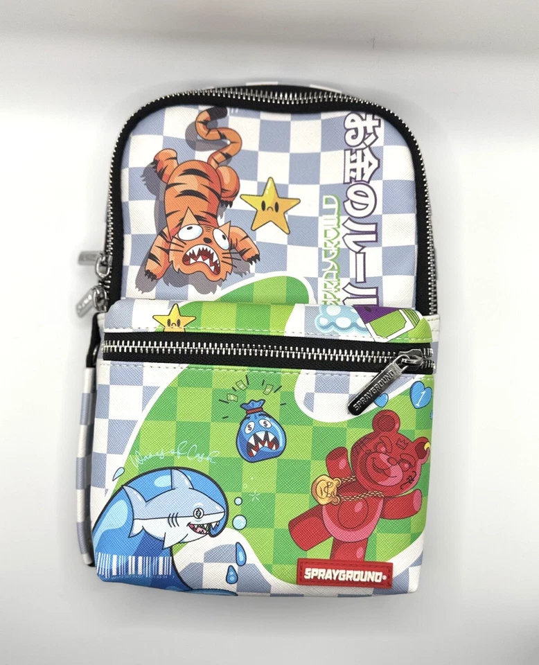 Sprayground WTF Knockout Messenger Sling Bag - Limited Edition - Image 3 of 4