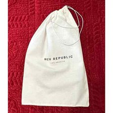 EUC, New Republic White Dust Bag