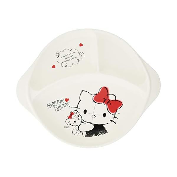 Hello Kitty Lunch Dish with Handhe CB-36 JP