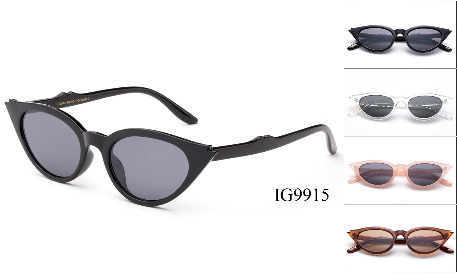 Cat Eye Sunglasses Women Retro Classic Fashion Cateye Eyewear UV 100% Small-image