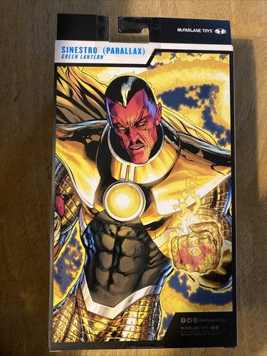 McFarlane Sinestro Parallax DC Multiverse ¡Etiqueta Dorada! - Imagen 2 de 2
