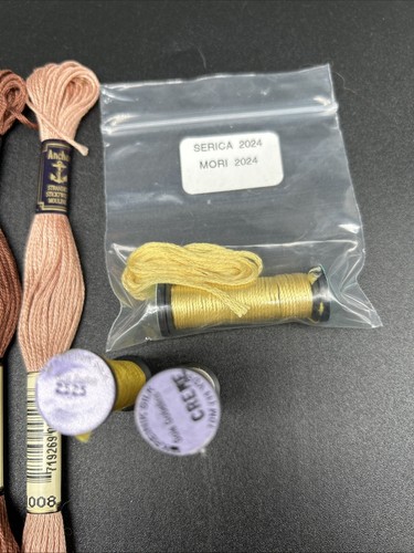 Needlework Thread Lot Cross Stitch Embroidery Anchor DMC Mouline 35 - 第 7/7 張圖片