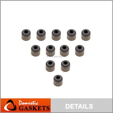 Valve Stem Seals Fit 96-98 Ford E150 F150 Mustang  Windstar Mercury 3.8L 4.2L