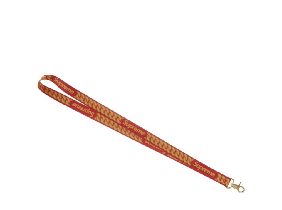 Cordon Supreme Cuban Links rouge