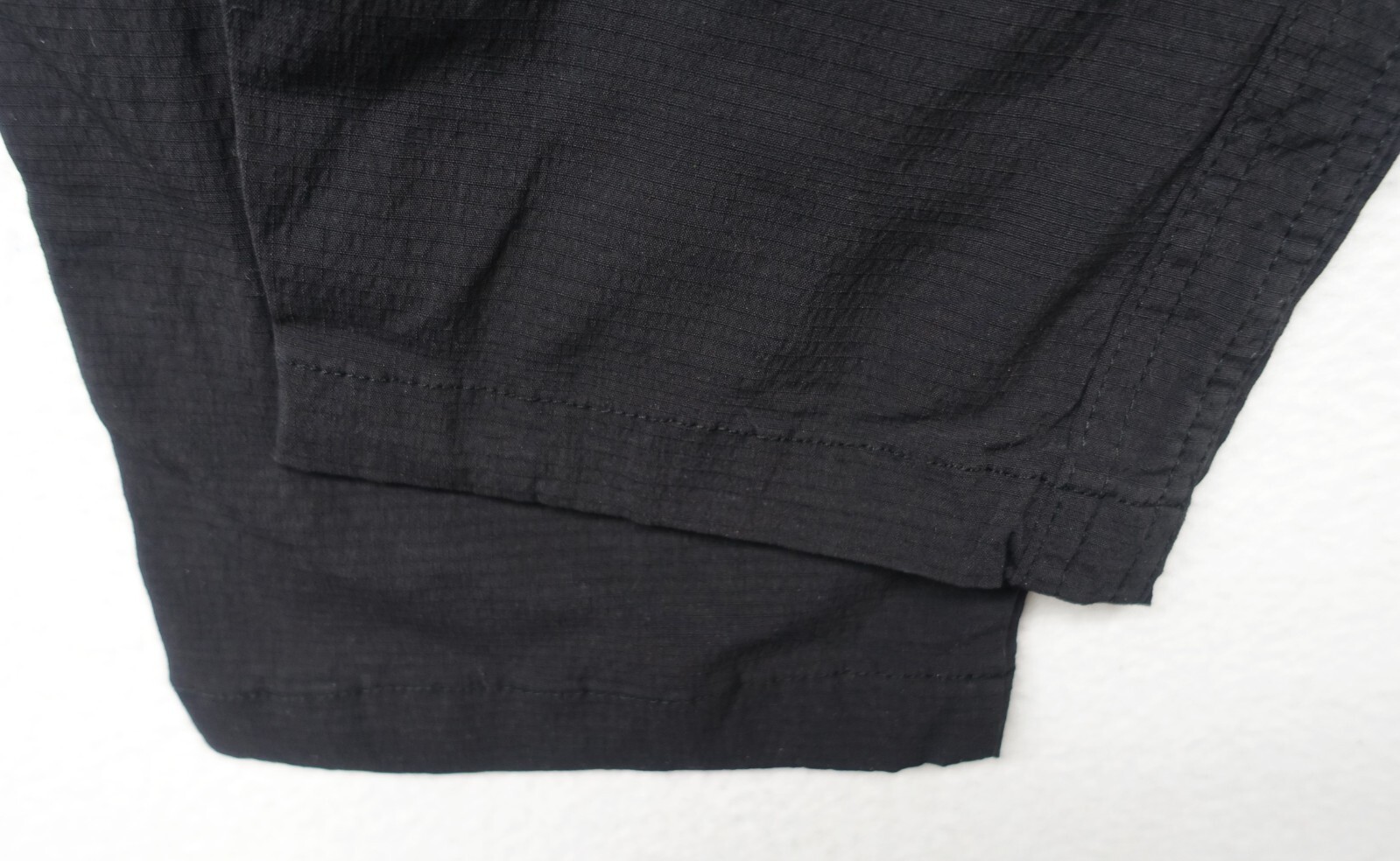 ATHLETA~BLACK RIPSTOP TOGGLE DRAWSTRING NYLON W/S… - image 4