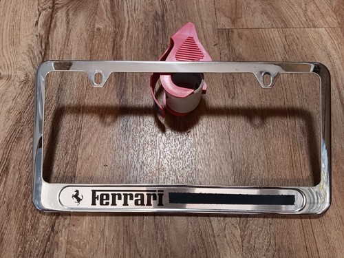 Ferrari of Beverly Hills, California- Car Dealer Metal License Plate Frame