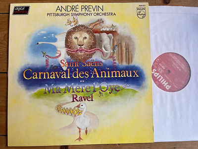 9500 973 Saint-Saens Carnival des Animaux Ravel Ma Mere l'Oye Andre Previn