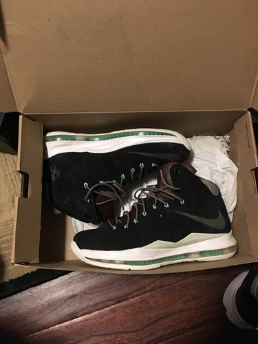 2013 Nike LEBRON X 10 EXT CORK QS BROWN 
