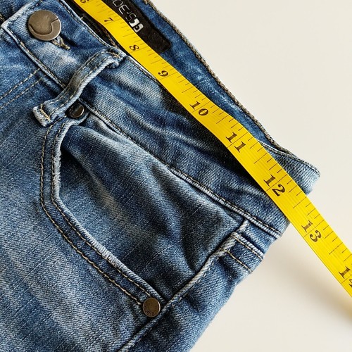 Joe's Jeans Slim Fit Girls Size 10 Medium Wash Stretch Adjustable Waist Blue EUC - Picture 12 of 14