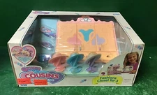 1992 Quints Cousins”FASHION CLOSET FOR 3” NIB By Tyco
