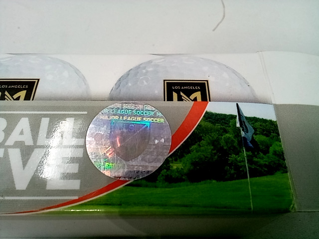 WinCraft LAFC 3-Pack Golf Ball Sleeve - 2791619