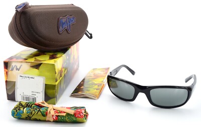 Maui Jim Sunglasses Stingray STG-BG Polarized Black Gray  display picture 3