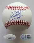 Jackson Chourio Milwaukee Brewers Signed Auto OML Baseball USA SM JSA COA