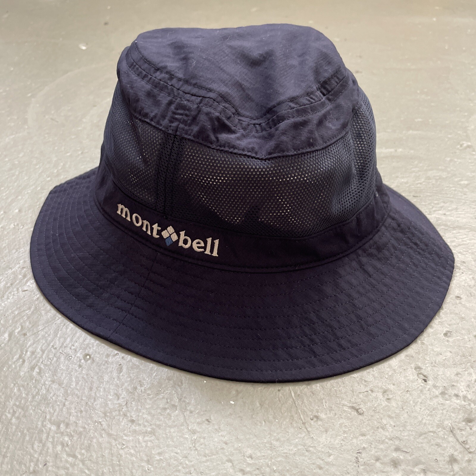 Montbell Japan Mesh Bucket Hat Camp Hiking Outdoor Fishing Small (54-56cm)