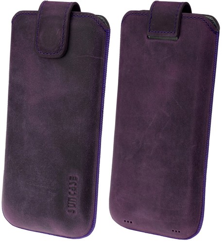 Hülle Tasche Suncase Schutz Leder Etui + Silikon case für Samsung Galaxy A50 - Photo 18/22