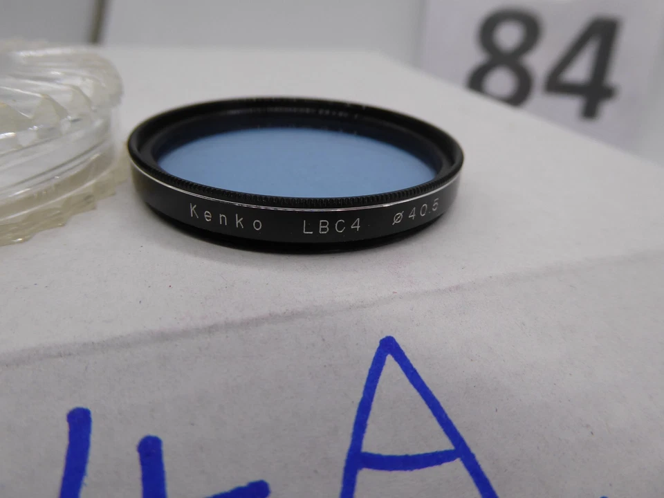 Kenko 40.5 mm lbc4 LIGHT BLUE  + KEEPER   VGC UNMARKED - Image 3 of 3