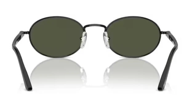 Persol 0PO1018S 107831 黑色/绿色椭圆形 55 毫米女式太阳镜 — 第 4/4 张图片