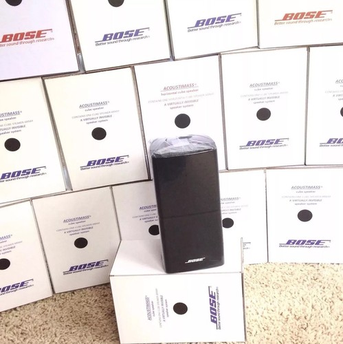 Bose MINT Double Cube Speaker DoubleShot and Mount Acoustimass Lifestyle - Picture 2 of 11