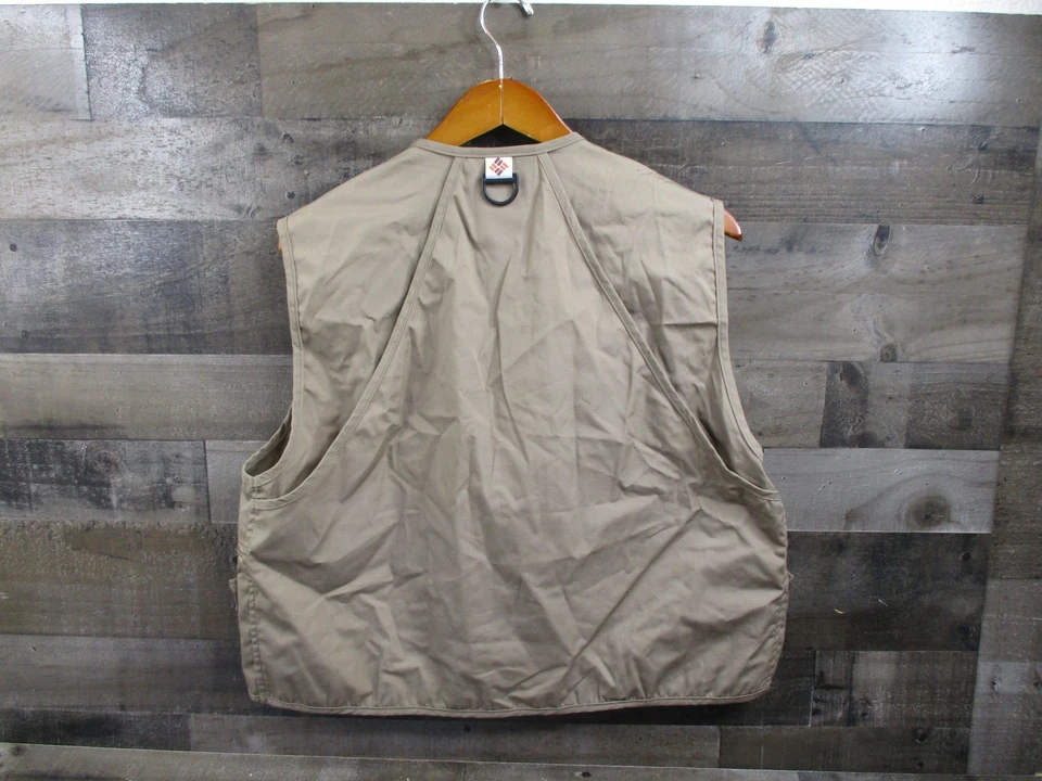 Columbia Fishing Vest Mens Large Multi Pocket Outdoor Utility Sportsman Vintage - Image 3 of 4
