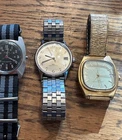 New ListingLot Of (3) Vintage Timex Watches, Two Manual Wind, One Automatic, All Working