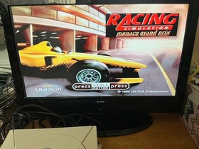 Racing simulation 2 Monaco Grand Prix game sega dreamcast disc only PAL