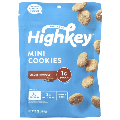 Mini Cookies, Snickerdoodle, 2 oz (56.6 g)