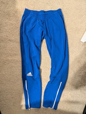 Adidas Climalite Squad ID Tapered Track Pants University Blue & White Mens M
