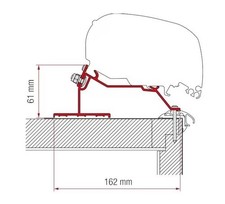 Fiamma F80/F65 Awning Adapter Kit Caravan Roof 450cm - 98655Z073