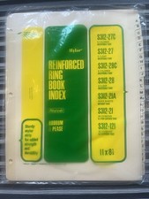 New Boorum & Pease New Monarch Mylar Reinforced Index Dividers