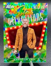 2026 UD Allure AEW Star Attractions GREEN Parallel #SA-2 CHRISTIAN CAGE  # 42/99