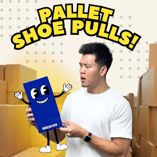 Palettenzieher Schuhe alle zufälligen Größen und Zieher 3C492F813C1F