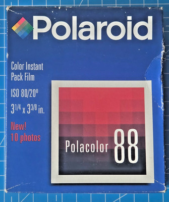 Polaroid Polacolor 88 Sofortbildfilm 10 Stück ISO 80 exp. 02/2003 retro