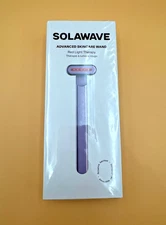 Solawave Advanced Skincare Wand Red Light Therapy RARE PURPLE NEW Anti-Aging